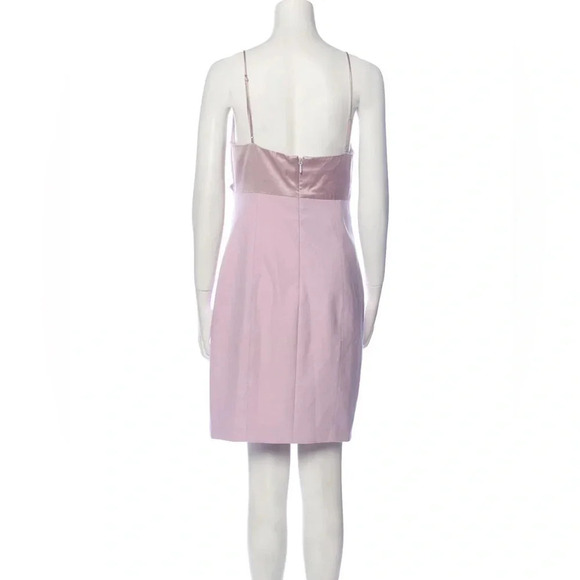 Cinq à Sept Purple Sleeveless Cowl Neck Shift Dress Women Size 10 - Picture 8 of 9